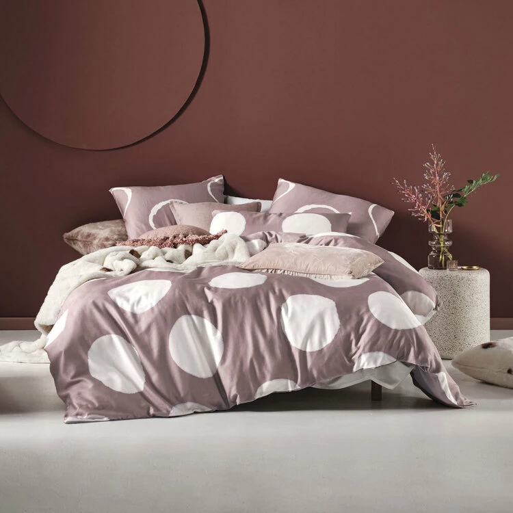 Linen House Keegan Cotton Quilt Cover Set Super King Bed Dusk Super King 3 Linen House Keegan Cotton Quilt Cover Set Super King Bed Dusk Super King