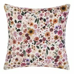 Linen House Madelyn Cushion 48 X 48 Cm Black 48 X 48 Cm