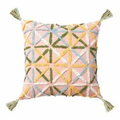 Accessorize Adena Cushion 45x45cm Blush