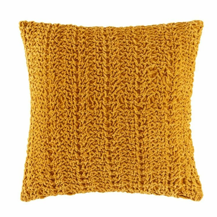 Kas Luna Cushion 50x50cm Mustard 3 Kas Luna Cushion 50x50cm Mustard