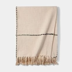 Shaynna Blaze Chester Throw 130x170cm Natural 130 X 170 Cm 6 Shaynna Blaze Chester Throw 130x170cm Natural 130 X 170 Cm -Bed Linen Sales Store 632916 C 0101 00 2