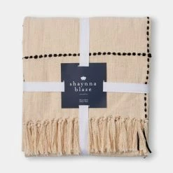 Shaynna Blaze Chester Throw 130x170cm Natural 130 X 170 Cm 7 Shaynna Blaze Chester Throw 130x170cm Natural 130 X 170 Cm -Bed Linen Sales Store 632916 C 0101 00