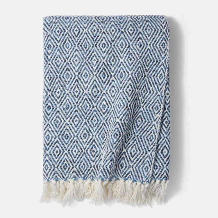 Shaynna Blaze Sterling Throw 130x170cm Blue 130 X 170 Cm 4 Shaynna Blaze Sterling Throw 130x170cm Blue 130 X 170 Cm - Image 2