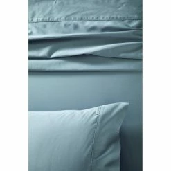 Sheridan Tencel Cotton Blend Sheet Set Queen Bed Ash Blue