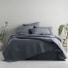 Sheridan Reilly Cotton Coverlet Queen Bed Atlantic