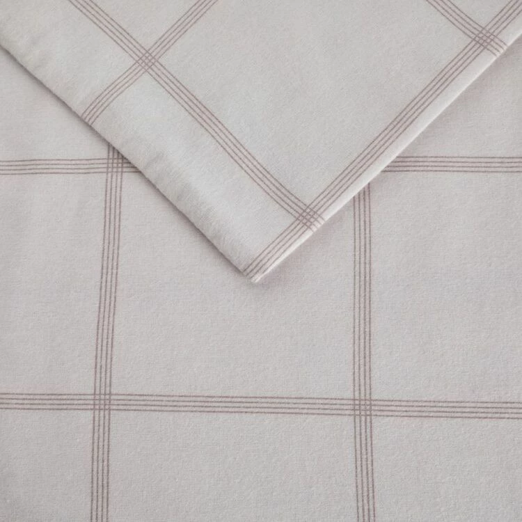 Linen House Morella Printed Flannelette Sheet Set Single Bed Dusk Single 3 Linen House Morella Printed Flannelette Sheet Set Single Bed Dusk Single