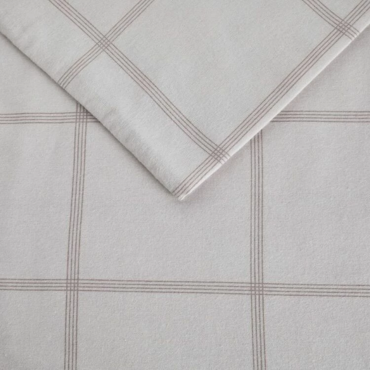 Linen House Morella Printed Flannelette Sheet Set King Bed Dusk King 3 Linen House Morella Printed Flannelette Sheet Set King Bed Dusk King