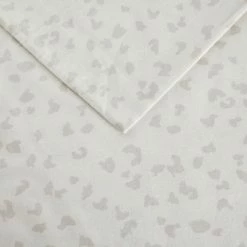 Linen House Zetta Printed Flannelette Sheet Set King Single Bed Moonbeam King Single