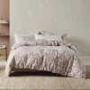 Linen House Brea Printed Flannelette Quilt Cover Set Double Bed Dusk Double 2 Linen House Brea Printed Flannelette Quilt Cover Set Double Bed Dusk Double -Bed Linen Sales Store 633105 C 0530 08