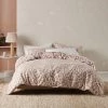 Linen House Koto Printed Flannelette Quilt Cover Set Single Bed Clay Single 1 Linen House Koto Printed Flannelette Quilt Cover Set Single Bed Clay Single -Bed Linen Sales Store 633109 C 0210 47