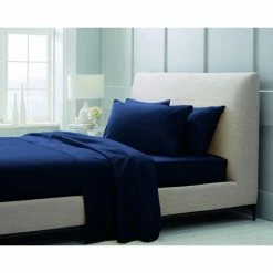 Sheridan Hotel-Weight Luxury 1000 Thread Count Cotton Sheet Set Queen Bed Midnight