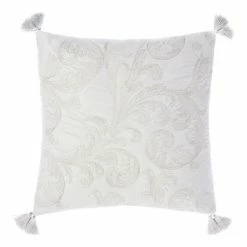 Grace By Linenhouse Linen House Verity Cushion 48x48cm Gold 48 X 48 Cm