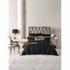 Grace By Linenhouse Linen House Winston Quilt Cover Set King Bed Black King