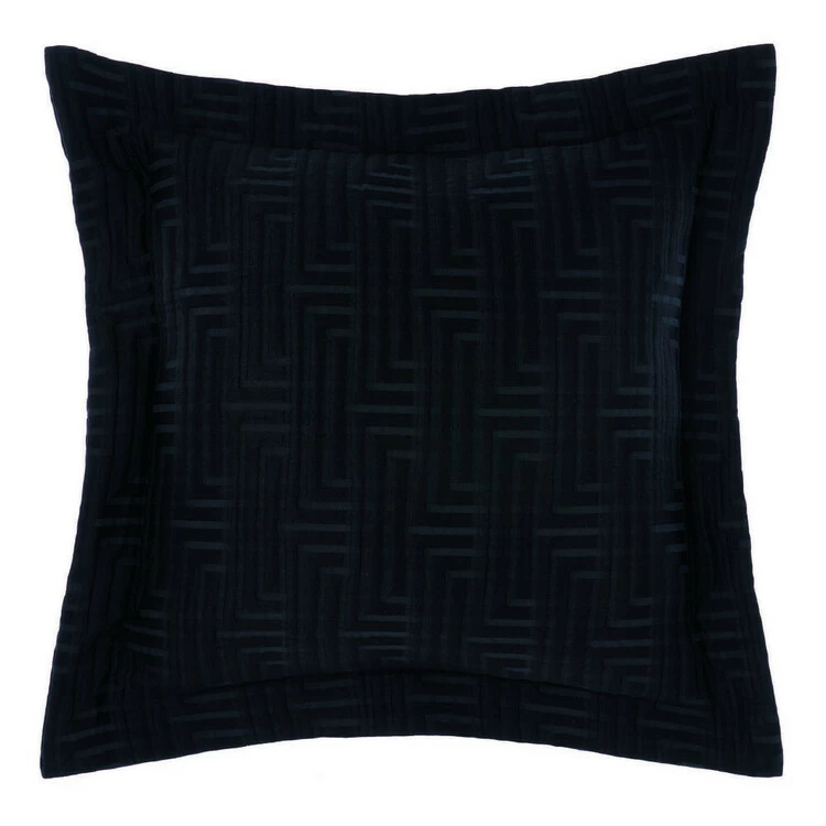 Grace By Linenhouse Linen House Winston Cushion 48x48cm Black 48 X 48 Cm 3 Grace By Linenhouse Linen House Winston Cushion 48x48cm Black 48 X 48 Cm