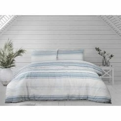 Ardor Byron Quilt Cover Set Single Bed Chambray Single