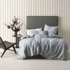 Linen House Bedhead Robin Queen Bed Charcoal Queen