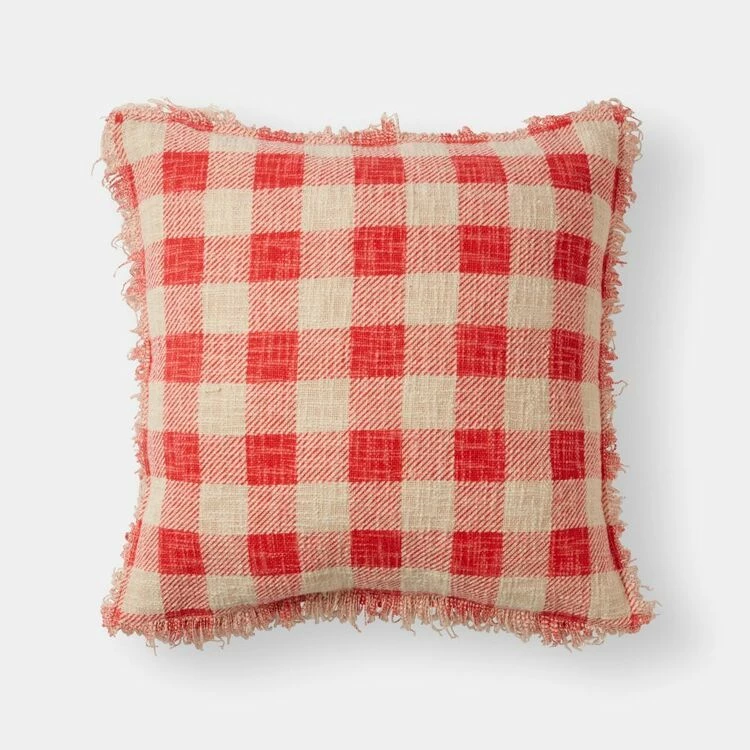 Chyka Home Chyka Gingham Cushion 50x50cm Calypso Coral 50 X 50 Cm 3 Chyka Home Chyka Gingham Cushion 50x50cm Calypso Coral 50 X 50 Cm