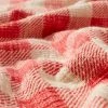 Chyka Home Chyka Gingham Printed Throw 130x170cm Calypso Coral 130 X 170 Cm
