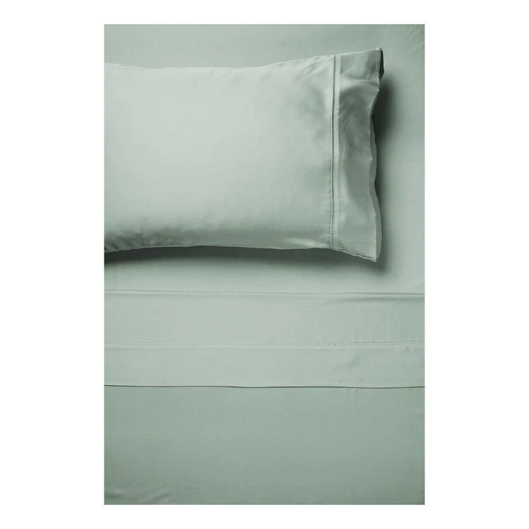 Linen House 375 Thread Count Tencel Sheet Set King Bed Silver Queen 3 Linen House 375 Thread Count Tencel Sheet Set King Bed Silver Queen