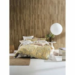 Linen House Bindi Quilt Cover Set Queen Bed Peach Queen