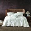 Linen House Isadora Queen Bed Quilt Cover Set Sugar Queen