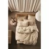 Linen House Springsteen Cotton King Bed Quilt Cover Set Caramel King -Bed Linen Sales Store 634142 C 0260 21