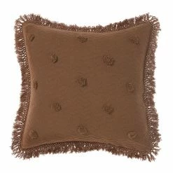 Linen House Adalyn European Pillowcase Pecan European