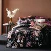 Linen House Cecilia Quilt Cover Set King Bed Black King 2 Linen House Cecilia Quilt Cover Set King Bed Black King -Bed Linen Sales Store 634773 C 0001 00