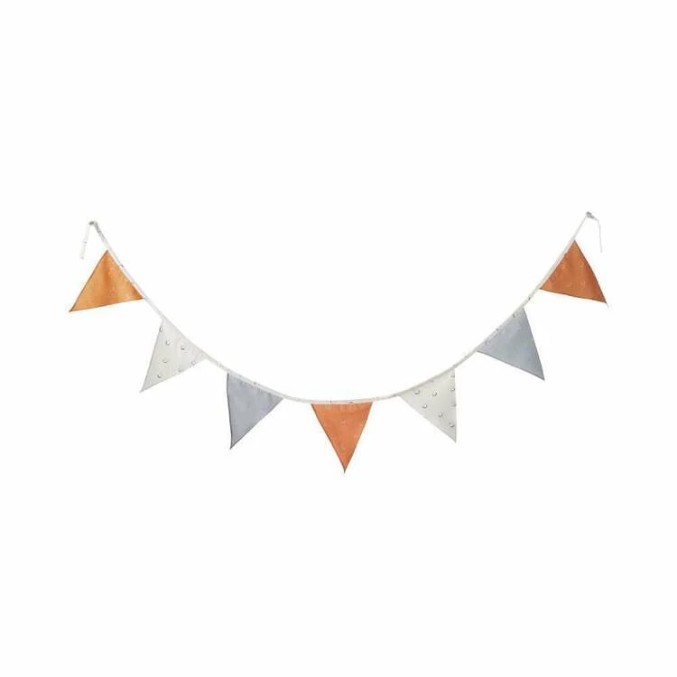 Linen House Kids Smiles All Round Multicoloured Bunting 3 Linen House Kids Smiles All Round Multicoloured Bunting
