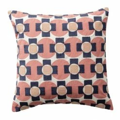 Kas Geo Cushion Multicoloured Multicoloured 50 X 50 Cm