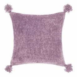 Linen House Hara Cushion 45x45cm Orchid 45 X 45 Cm