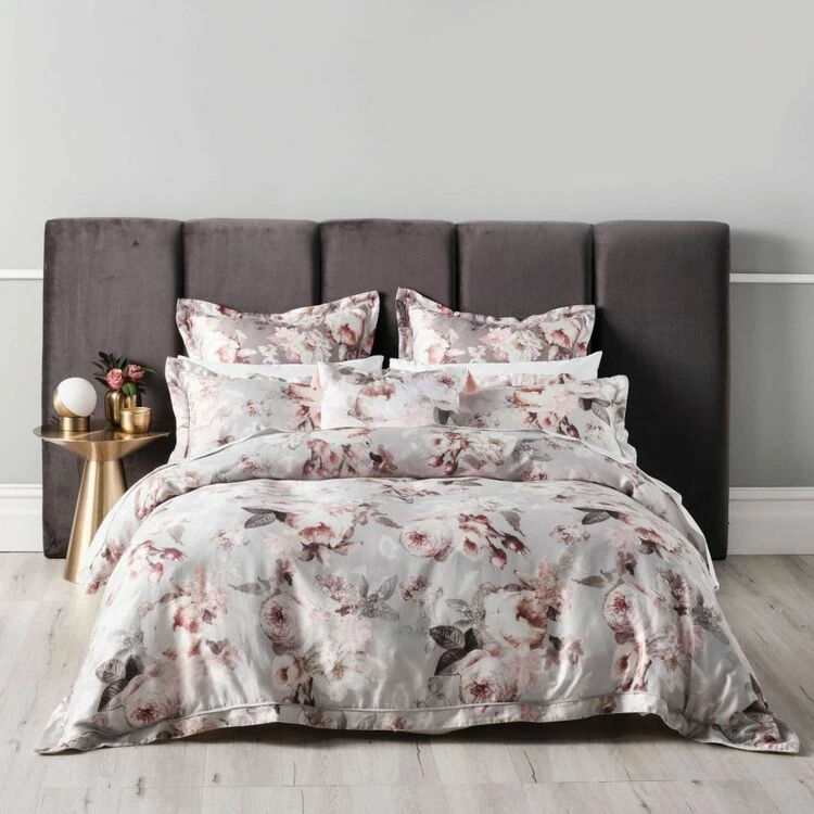 Grace By Linenhouse Grace By Linen House Stefania Quilt Cover Set Super King Bed Silver Super King 3 Grace By Linenhouse Grace By Linen House Stefania Quilt Cover Set Super King Bed Silver Super King