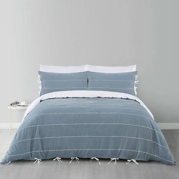 Shaynna Blaze Ocean Jacquard Quilt Cover Set Queen Bed Ocean Queen 3 Shaynna Blaze Ocean Jacquard Quilt Cover Set Queen Bed Ocean Queen