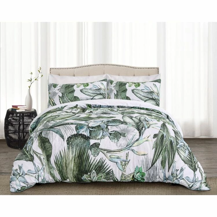 Jane Lamerton Home Jane Lamerton Oasis Cotton Quilt Cover Set Queen Bed Oasis Queen 3 Jane Lamerton Home Jane Lamerton Oasis Cotton Quilt Cover Set Queen Bed Oasis Queen