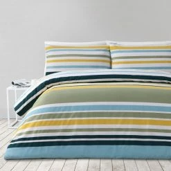 Soren Talia Cotton Rich Quilt Cover Set Queen Bed Multicoloured Queen