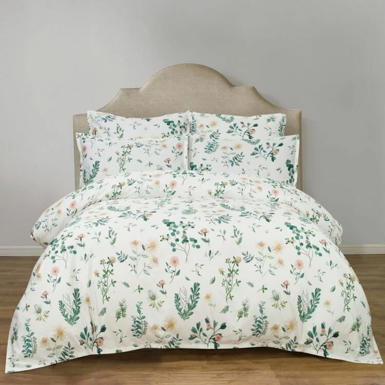 Chyka Home Cottage Garden Cotton Sateen Quilt Cover Set King Bed Multicoloured King 3 Chyka Home Cottage Garden Cotton Sateen Quilt Cover Set King Bed Multicoloured King