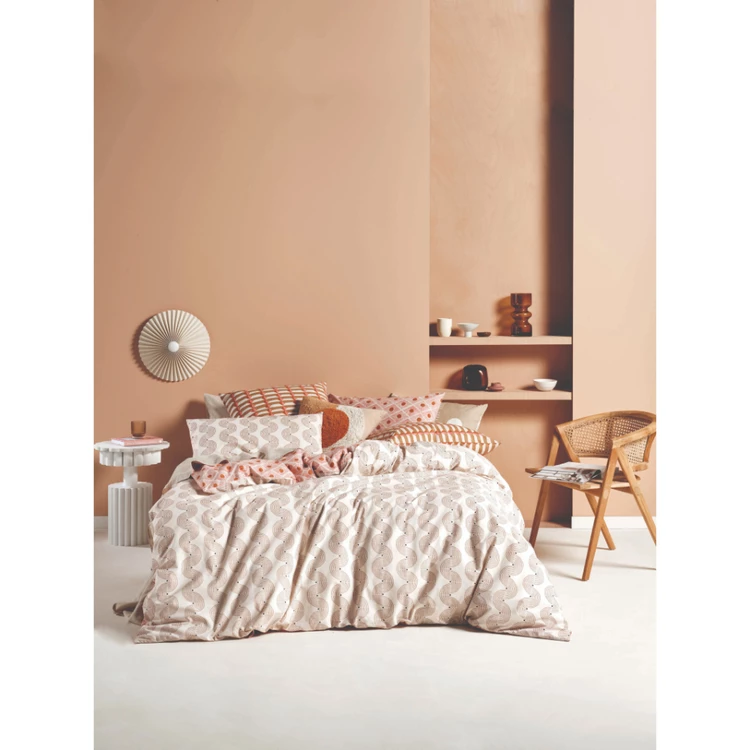 Linen House Aida Quilt Cover Set Super King Bed Coral Super King 3 Linen House Aida Quilt Cover Set Super King Bed Coral Super King