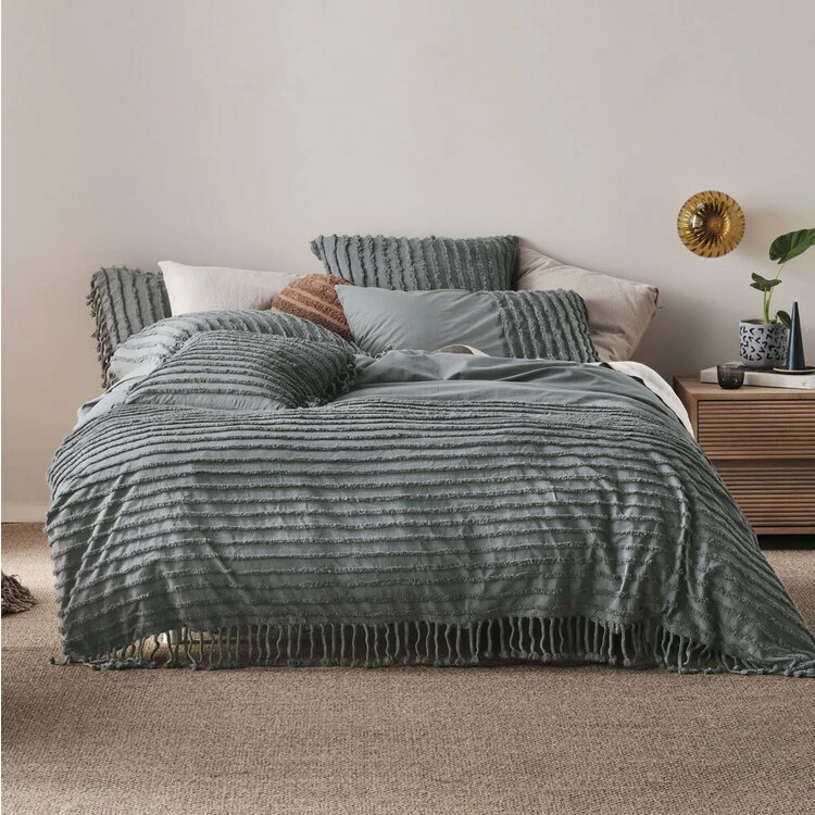 Linen House Dunaway Quilt Cover Set Super King Bed Petrol Super King 3 Linen House Dunaway Quilt Cover Set Super King Bed Petrol Super King