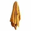 Kas Weaver Throw 130 X 150 Cm Mustard 130 X 150 Cm