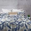 Odyssey Living Thermal Flannel Willow Quilt Cover Set Double Bed Multicoloured Double